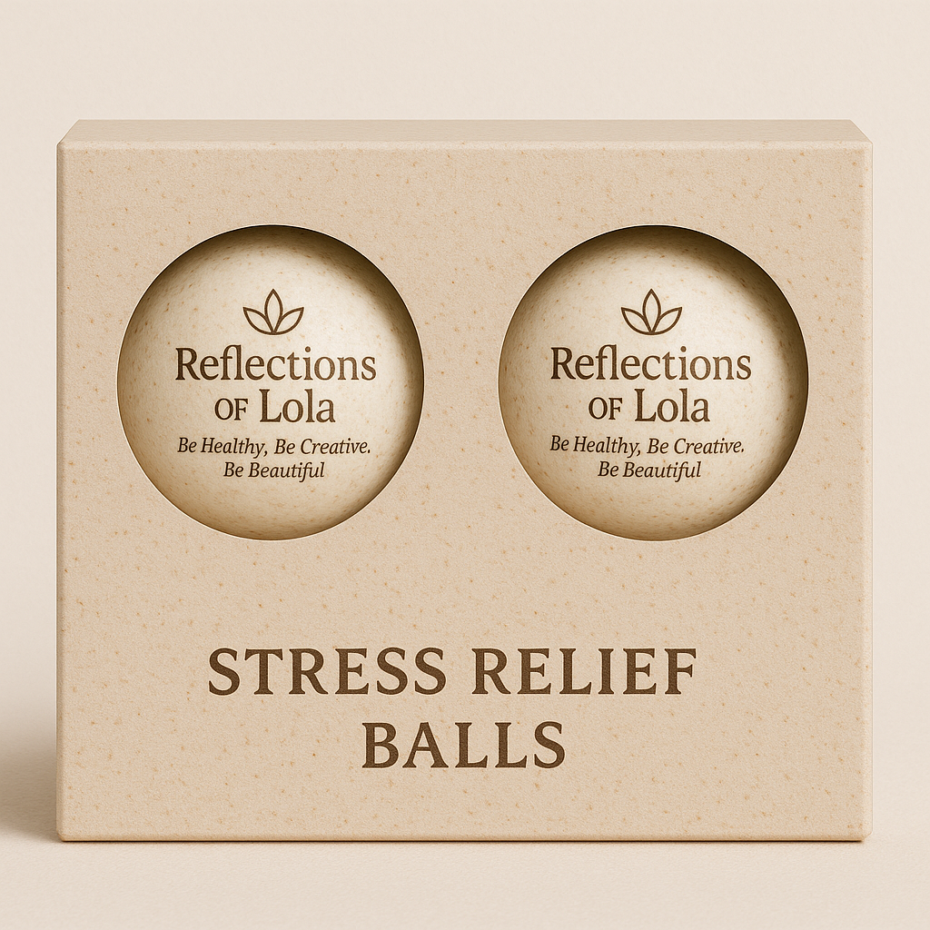 Stress Relief Balls (2-Pack) | Natural Tension Release