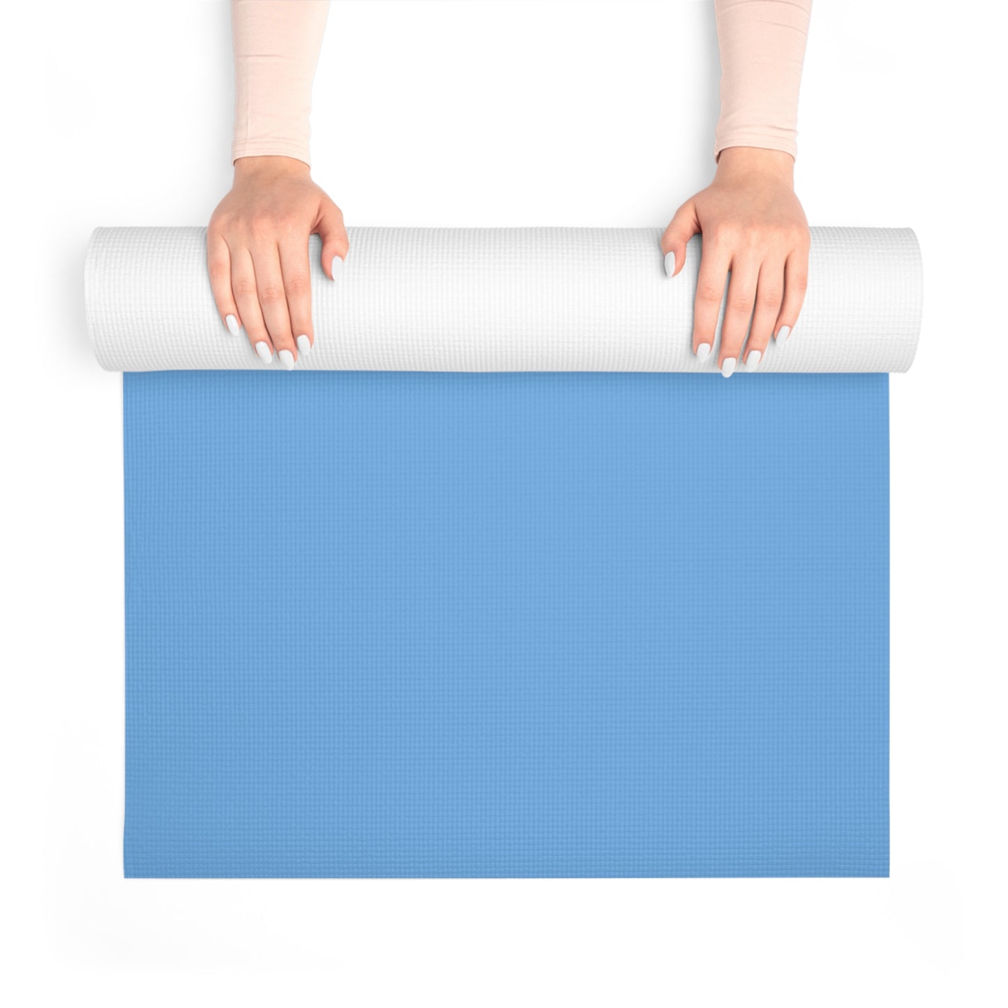 'Release That Sh*t' Light Blue Yoga Mat