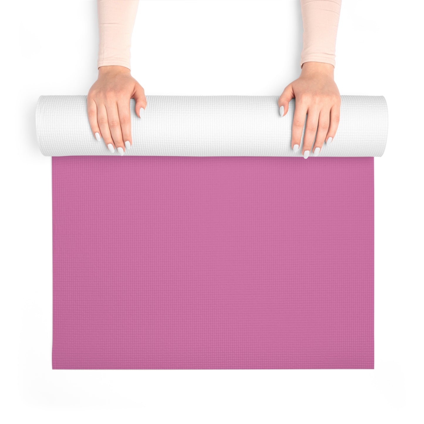 'Release That Sh*t' Light Pink Yoga Mat