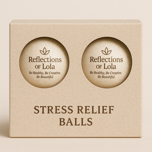 Stress Relief Balls (2-Pack) | Natural Tension Release